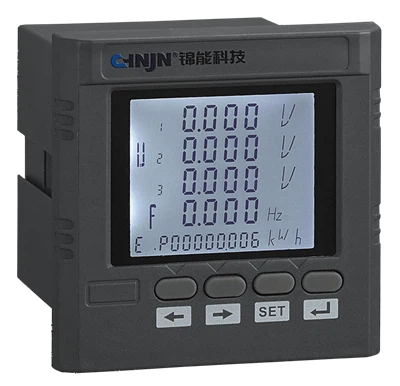 Daudzfunkcionāls 3 fāžu enerģijas monitors